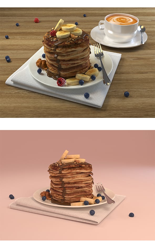 Pancakes - 3DOcean Item for Sale