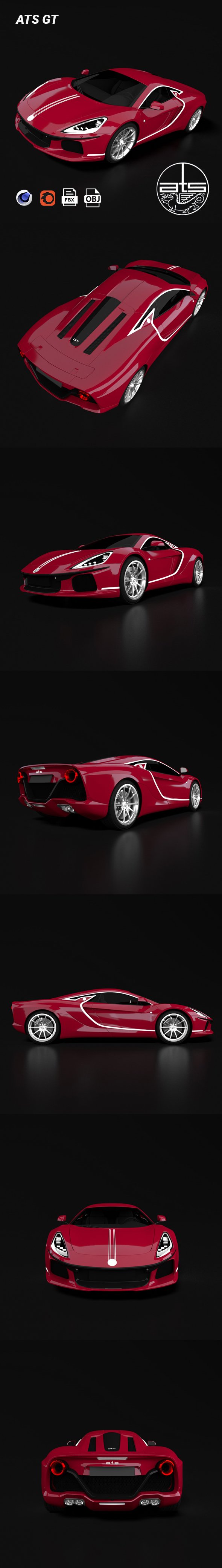 ATS GT - 3DOcean Item for Sale