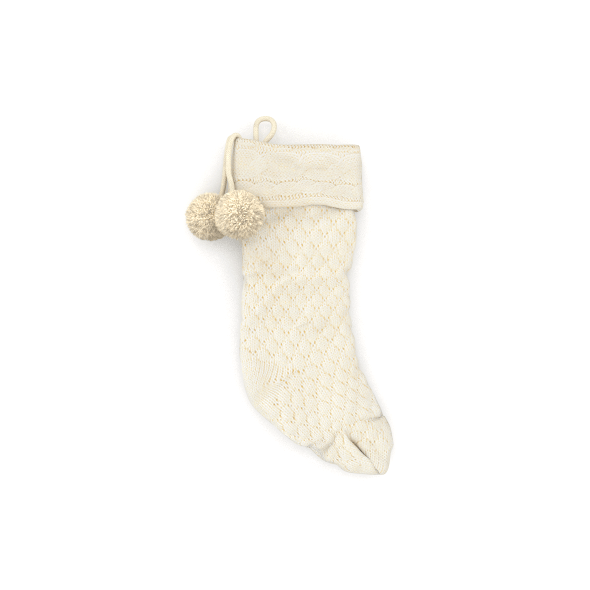 Stocking Holiday Time White - 3DOcean Item for Sale