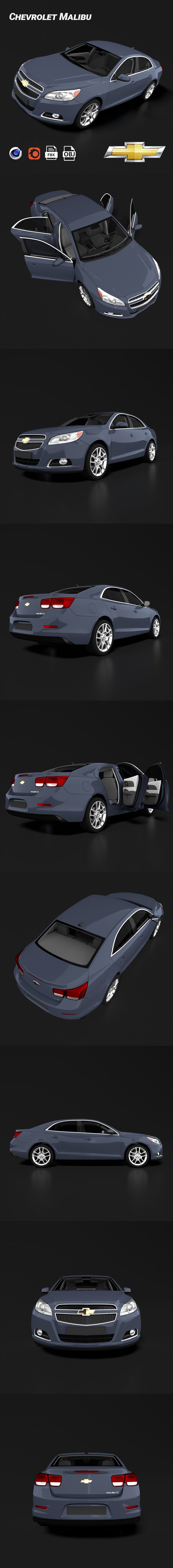 Chevrolet Malibu - 3DOcean Item for Sale
