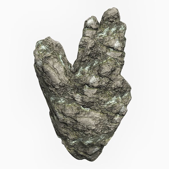 Low Poly Rock Cliff 10 - 3DOcean Item for Sale