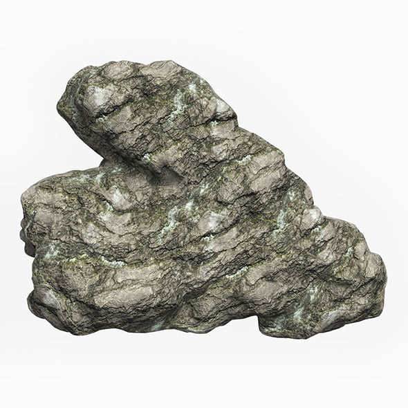 Low Poly Rock Cliff 11 - 3DOcean Item for Sale