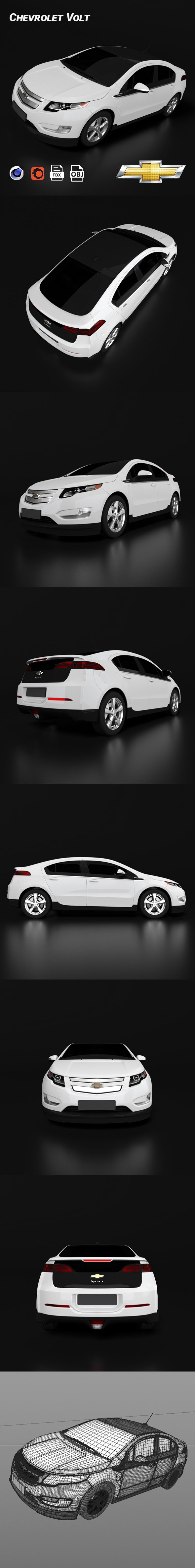 Chevrolet Volt - 3DOcean Item for Sale