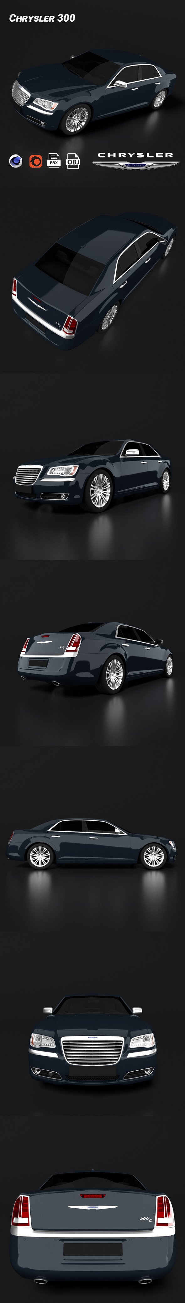 Chrysler 300 - 3DOcean Item for Sale