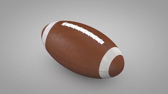 American Football - 3DOcean Item for Sale