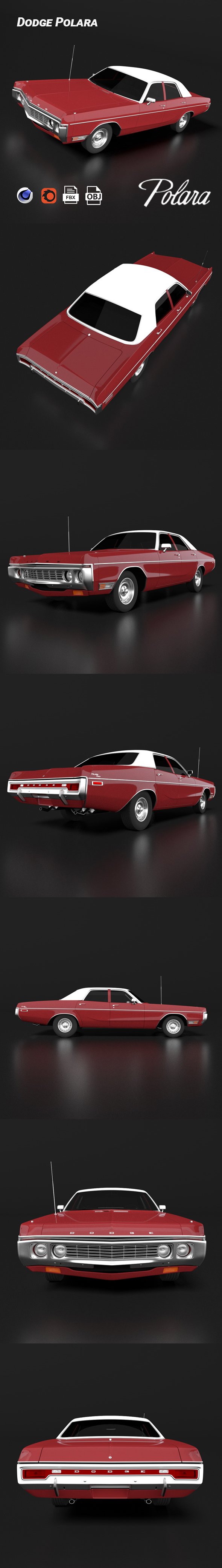 Dodge Polara - 3DOcean Item for Sale