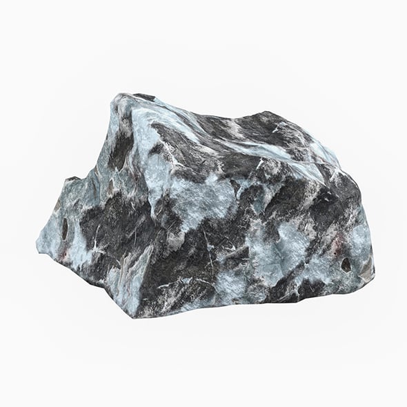 Snow Stone 02 - 3DOcean Item for Sale