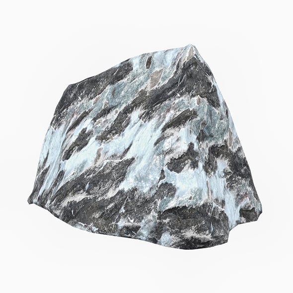 Snow Stone 03 - 3DOcean Item for Sale
