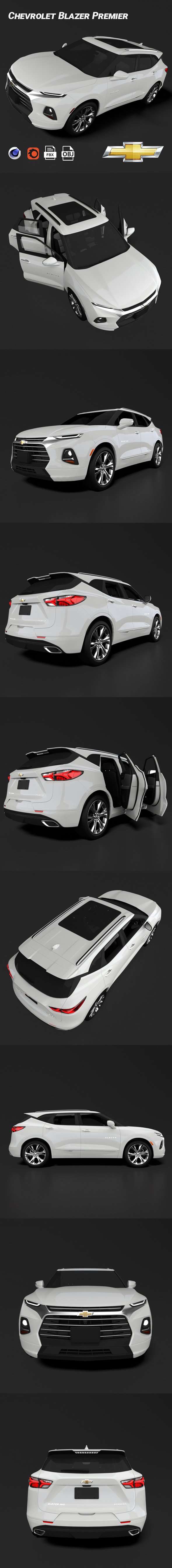 Chevrolet Blazer Premier - 3DOcean Item for Sale