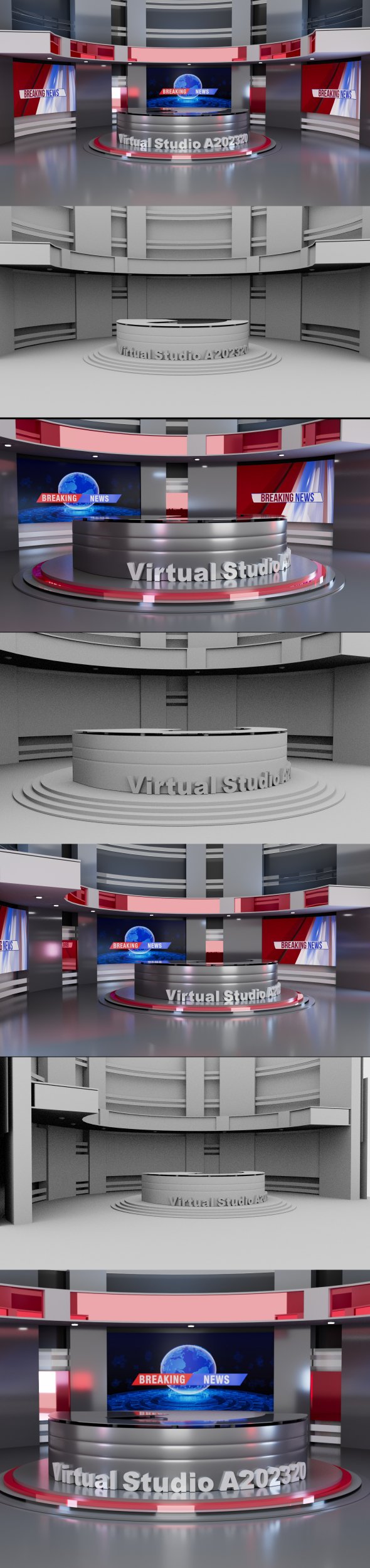 Virtual Studio A202320 - 3DOcean Item for Sale