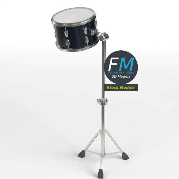 Rack tom drum mounted to a stand by FrancescoMilanese85 | 3DOcean