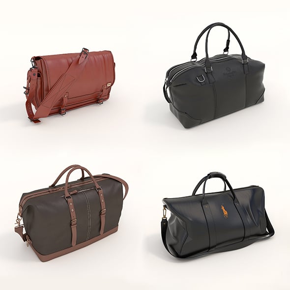 Fashion Handbags Collection - 3DOcean Item for Sale