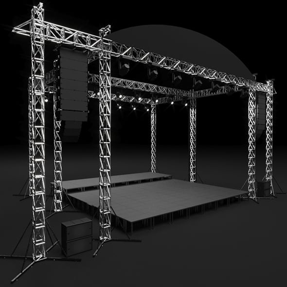 Stage Design - 3DOcean Item for Sale