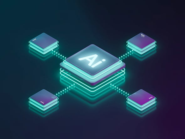 Isometric Artificial intelligence - 3DOcean Item for Sale