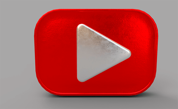 logo youtube - 3DOcean Item for Sale