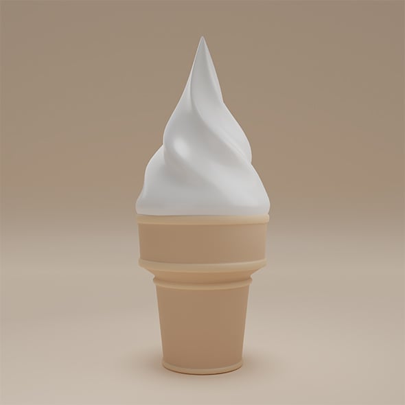 Cone Ice Cream - 3DOcean Item for Sale