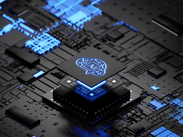 Artificial intelligence processor chip - 3DOcean Item for Sale