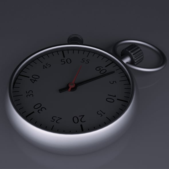 Stopwatch - 3DOcean Item for Sale