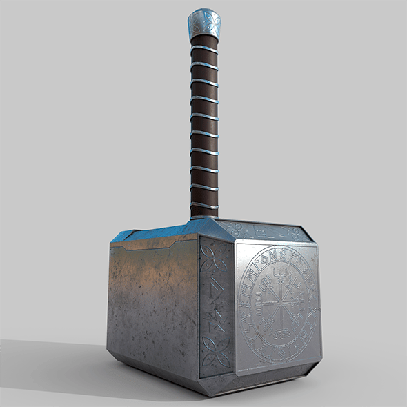 Thor's hammer - 3DOcean Item for Sale