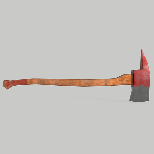 Fire axe - 3DOcean Item for Sale