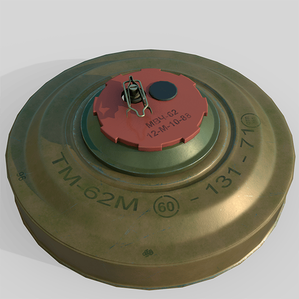 Mine TM-62M - 3DOcean Item for Sale