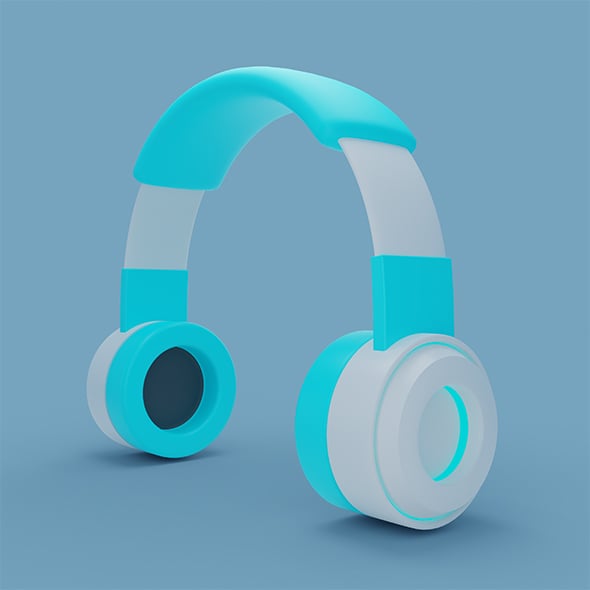 Headphone - 3DOcean Item for Sale