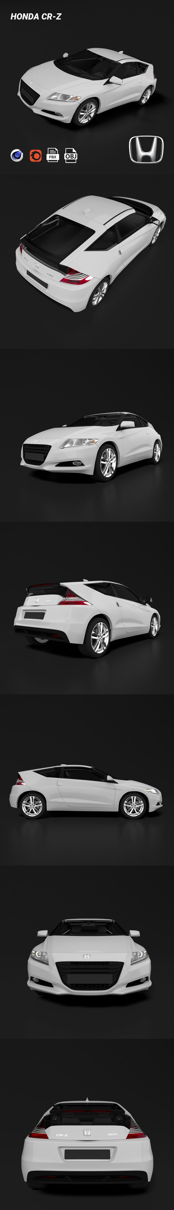 Honda CR-Z - 3DOcean Item for Sale