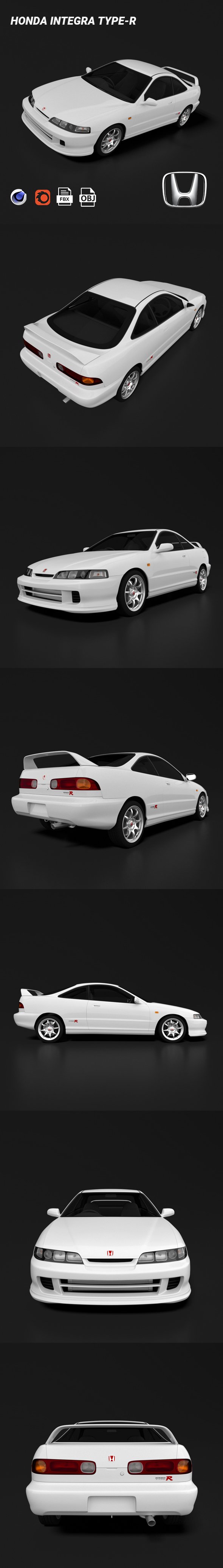 Honda Integra Type-R - 3DOcean Item for Sale