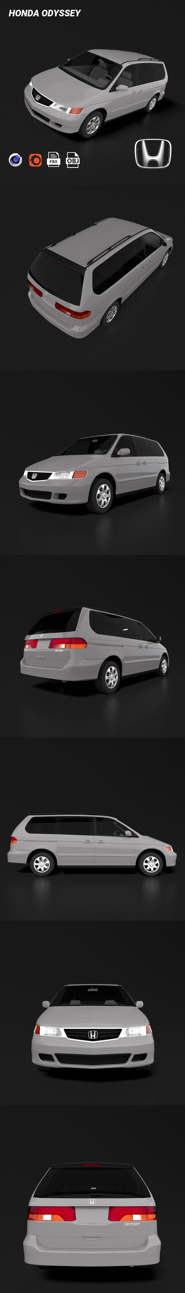 Honda Odyssey - 3DOcean Item for Sale