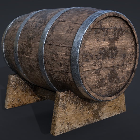Barrel - 3DOcean Item for Sale