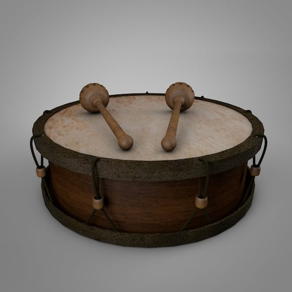 Ramadan drum Model - 3DOcean Item for Sale
