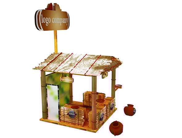 Booth Exhibition Stand a597c - 3DOcean Item for Sale