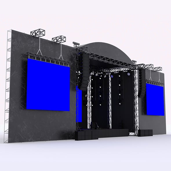 Concert Stage - 3DOcean Item for Sale