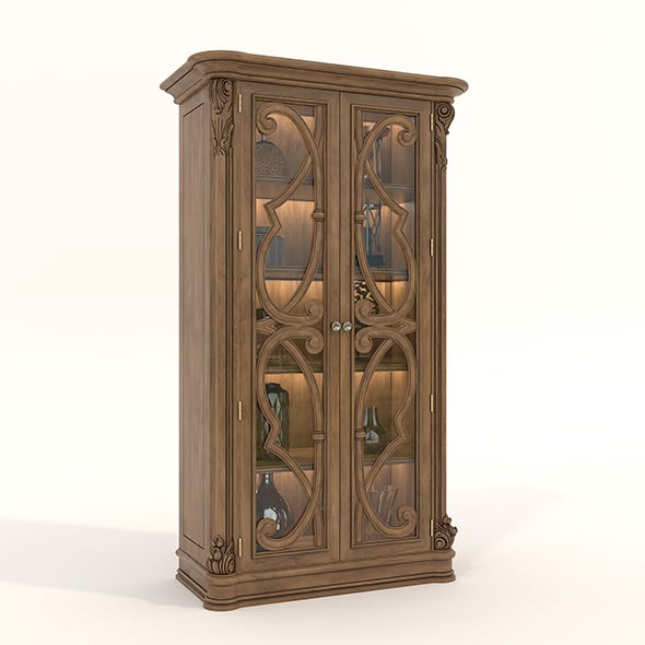 Classic Cabinet 3 - 3DOcean Item for Sale