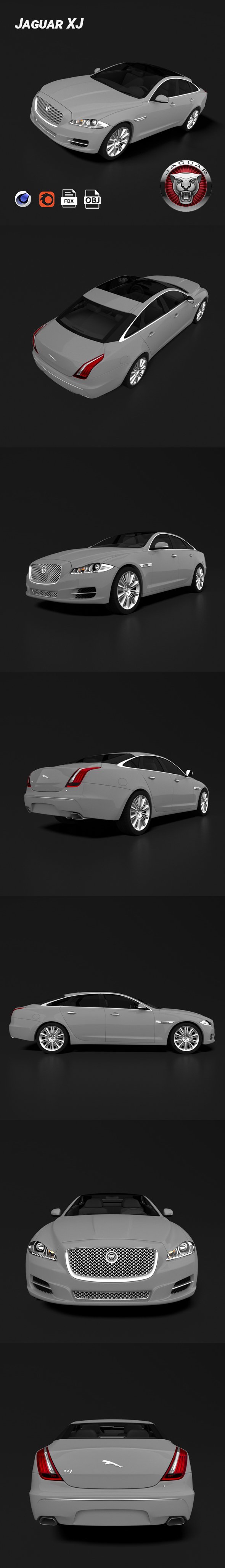 Jaguar XJ - 3DOcean Item for Sale