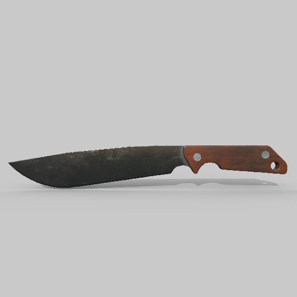 Kitchen knife - 3DOcean Item for Sale