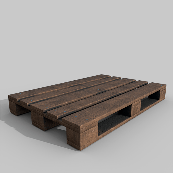 Wooden pallet - 3DOcean Item for Sale