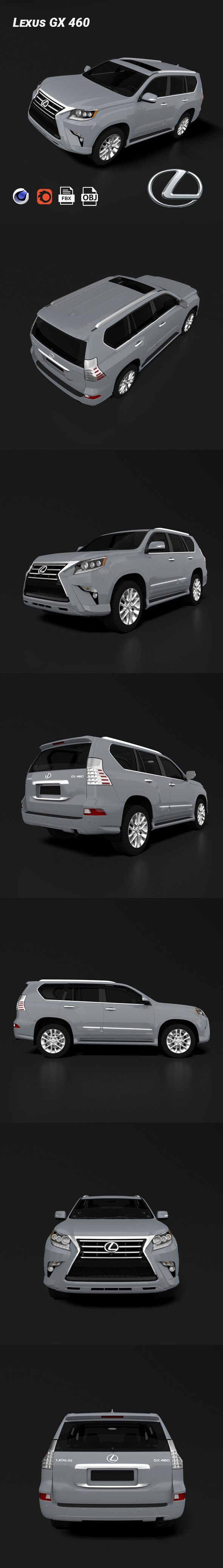 Lexus GX 460 - 3DOcean Item for Sale
