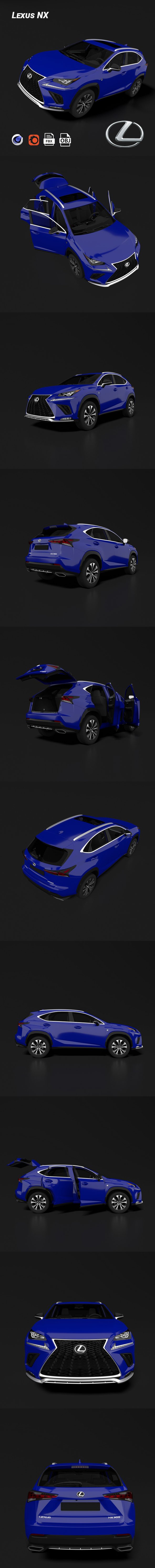 Lexus NX - 3DOcean Item for Sale
