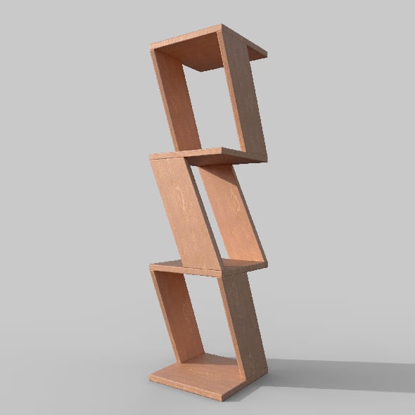 Wall shelf concept - 3DOcean Item for Sale
