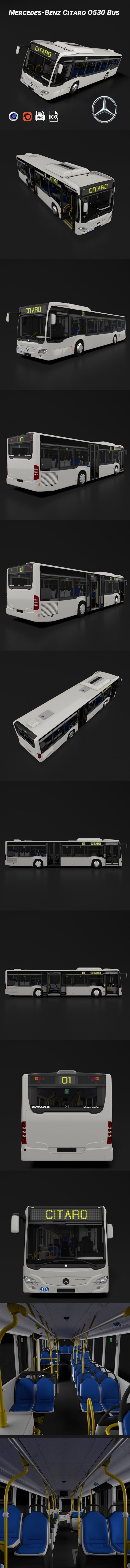 Mercedes-Benz Citaro O530 Bus - 3DOcean Item for Sale