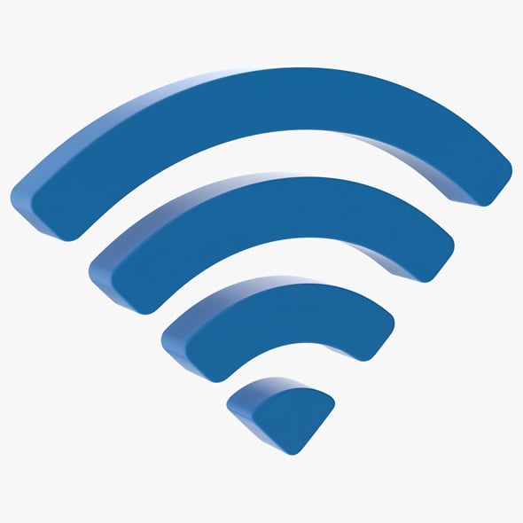Wifi Symbol - 3DOcean Item for Sale