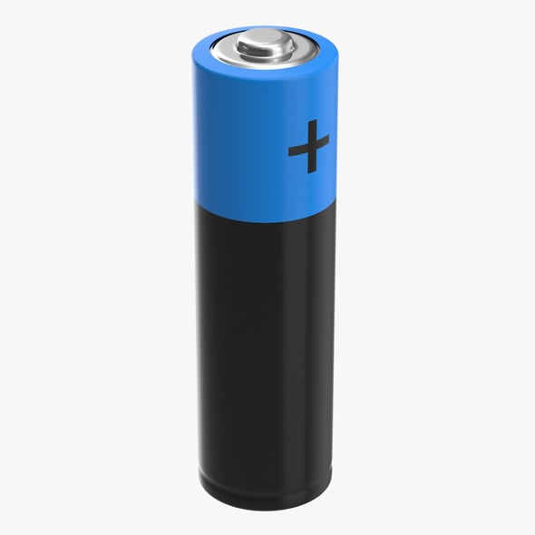 Battery AA - 3DOcean Item for Sale