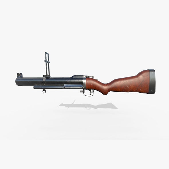 M79 Gun Model - 3DOcean Item for Sale