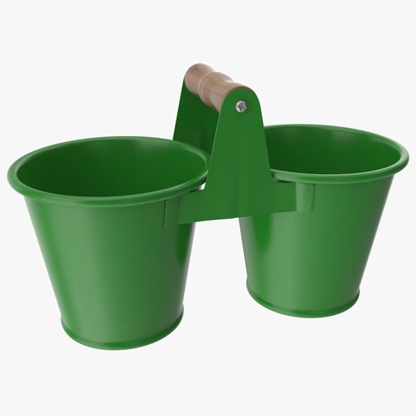 Twin Pot - 3DOcean Item for Sale