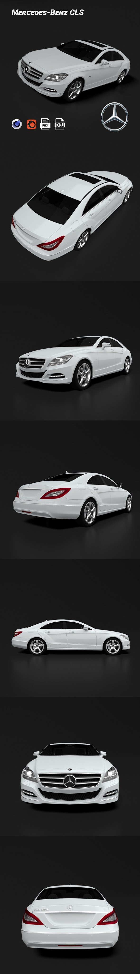Mercedes-Benz CLS - 3DOcean Item for Sale