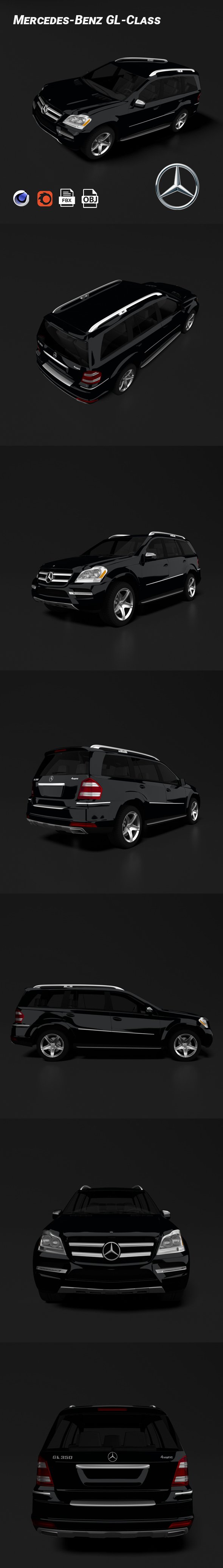 Mercedes-Benz GL-Class - 3DOcean Item for Sale