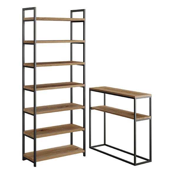 Bookcasa and Console by mLOFT - 3DOcean Item for Sale