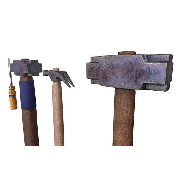 Tools Kit 3D Model - 3DOcean Item for Sale