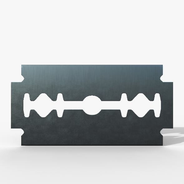 Simple blade - 3DOcean Item for Sale